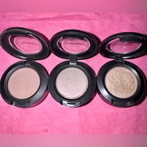 MAC M.A.C. Cosmetics Makeup Eyeshadow Neutral- Aria, Vex, Retrospeck -Pls. Read